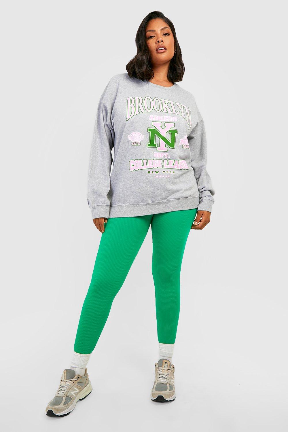 Plus size slogan sweatshirt shop